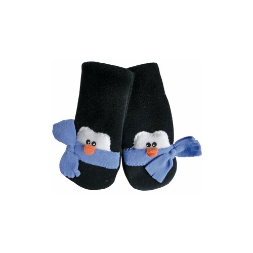 32 DEGREES Penguin Toddlers Mittens, Sky Blue, swatch