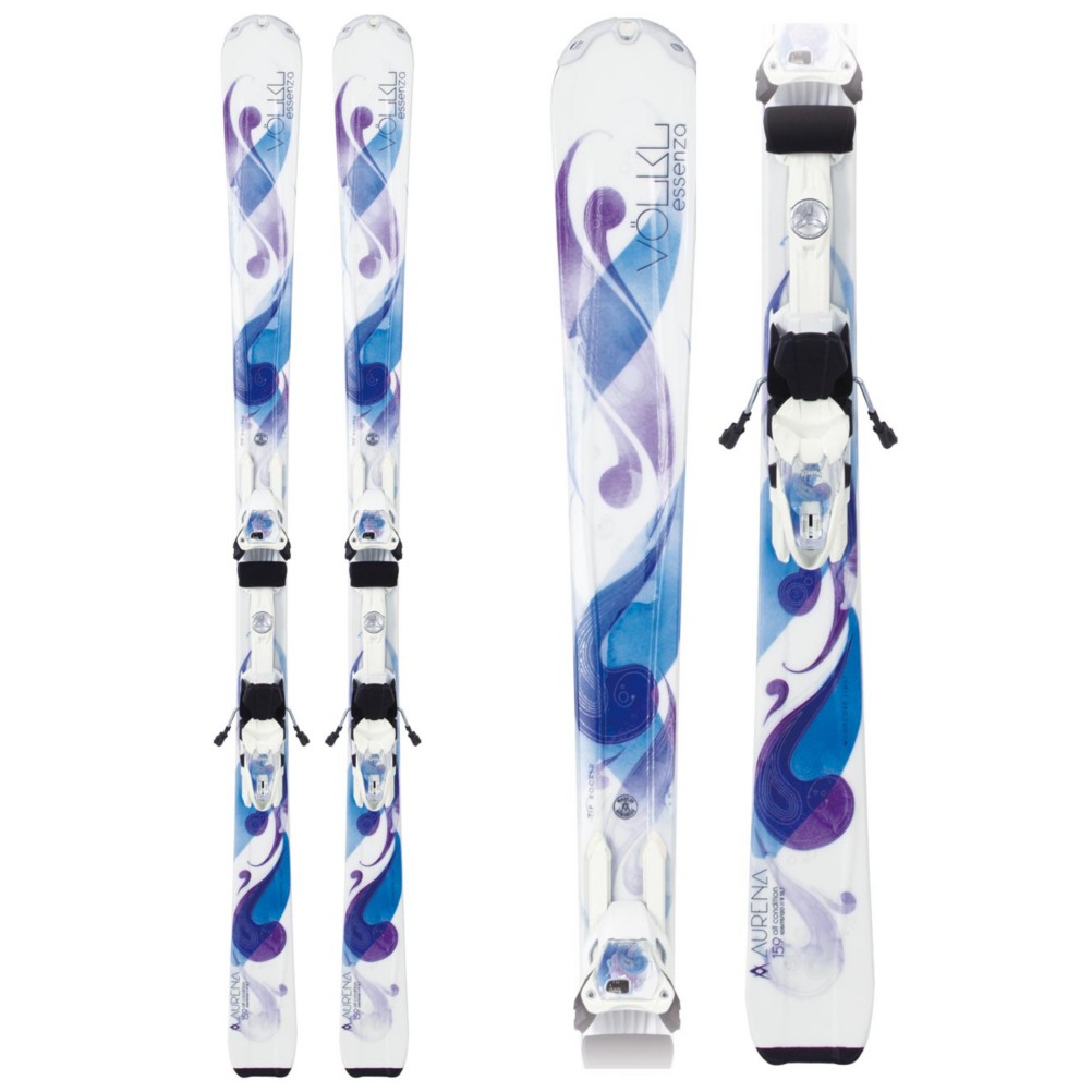 Volkl Aurena Womens Skis with Marker 4 Motion 10.0 Essenza Bindings 2013, , medium