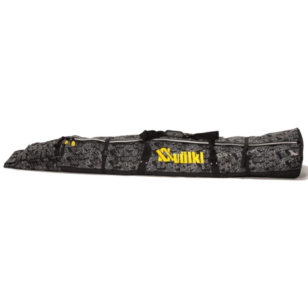 Volkl Double Wheeled Ski Bag, BK-WH, medium