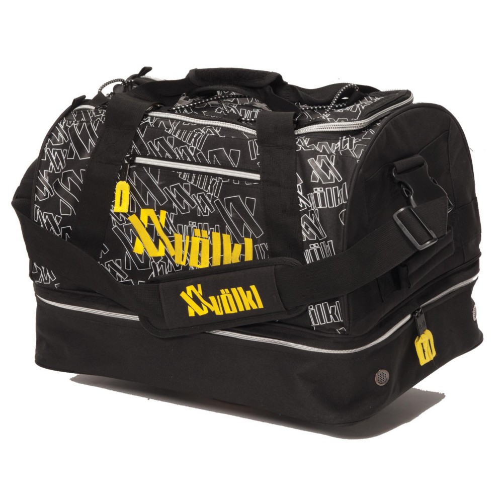Volkl Over/Under Weekend Ski Boot Bag, BK-WH, medium