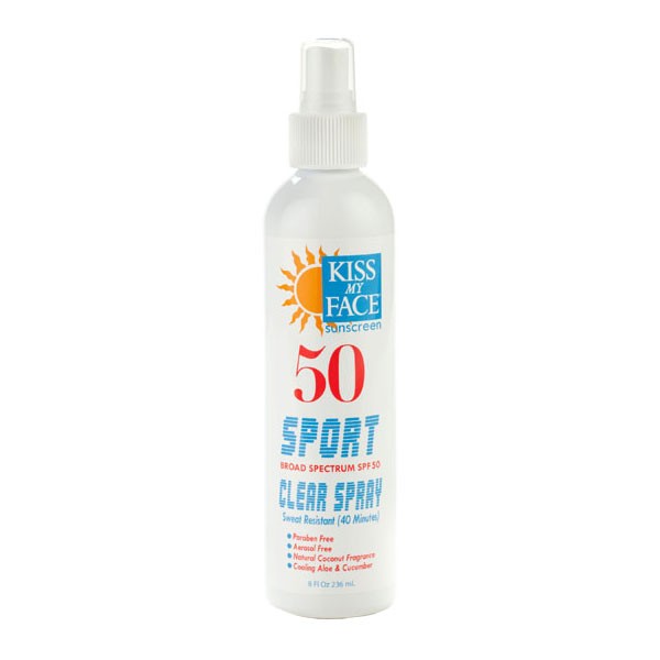 Kiss My Face Sport Spray SPF 50 Sunscreen, , medium