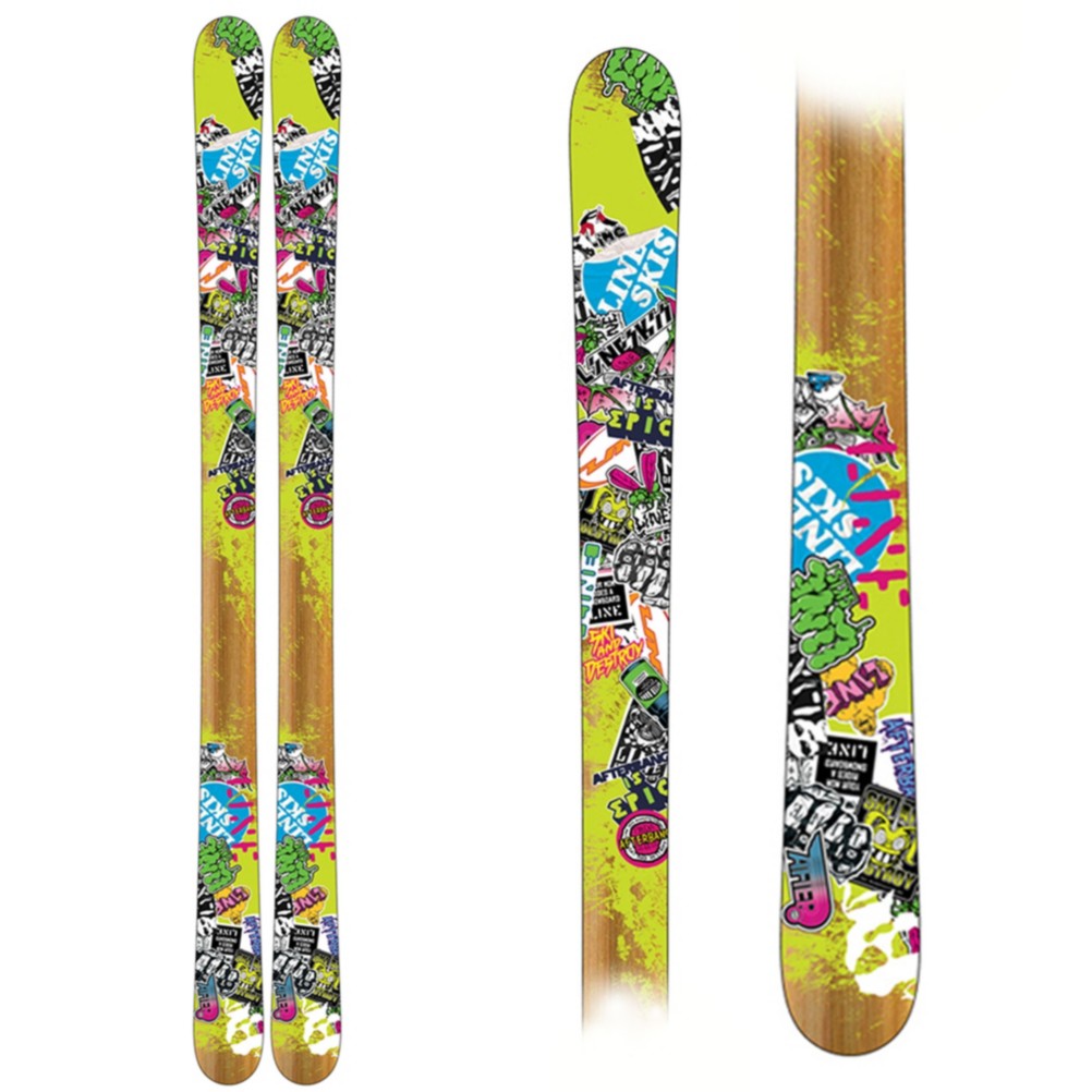 Line Afterbang Skis 2013, 166cm, swatch