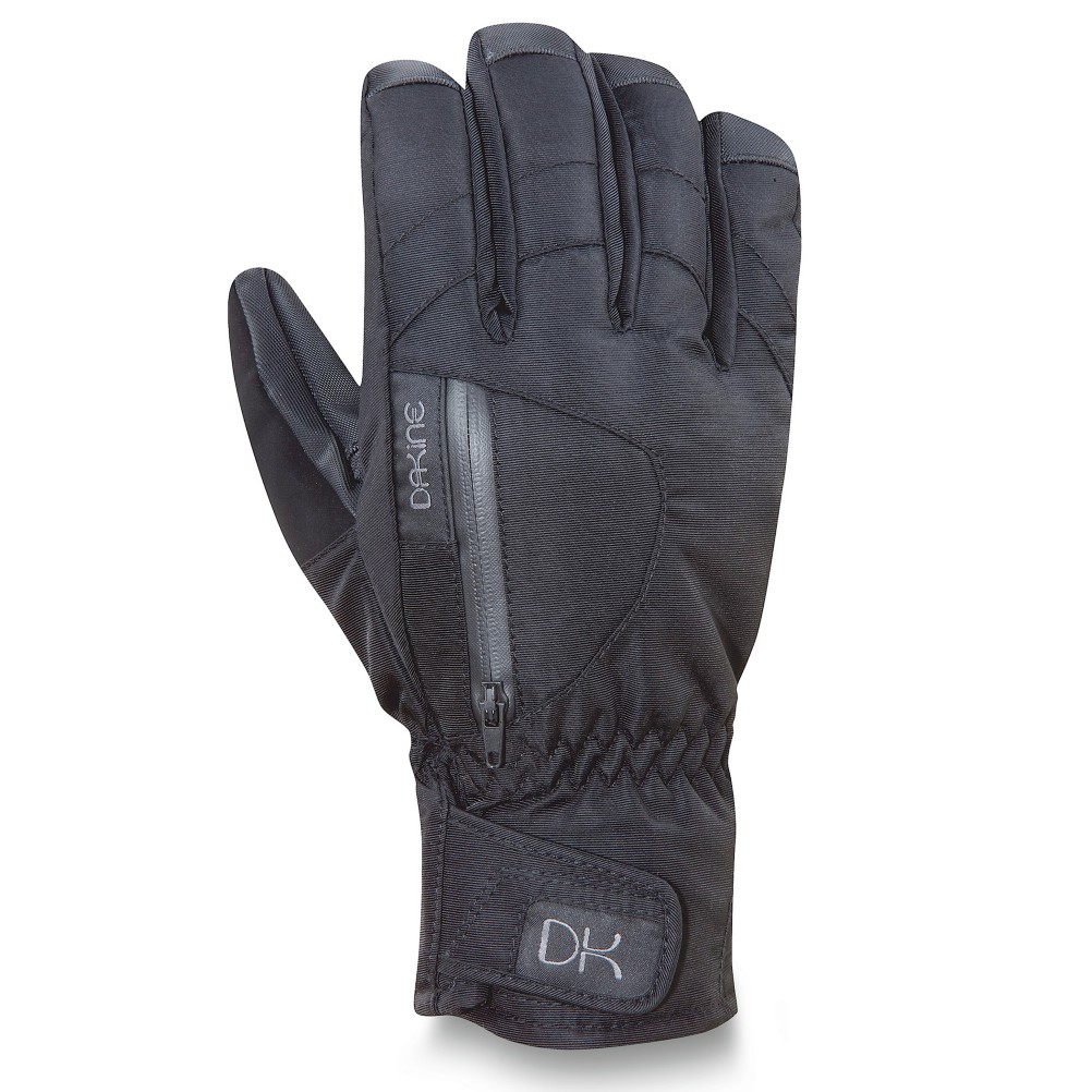 Dakine Sequoia Short Womens Gloves, Black, medium