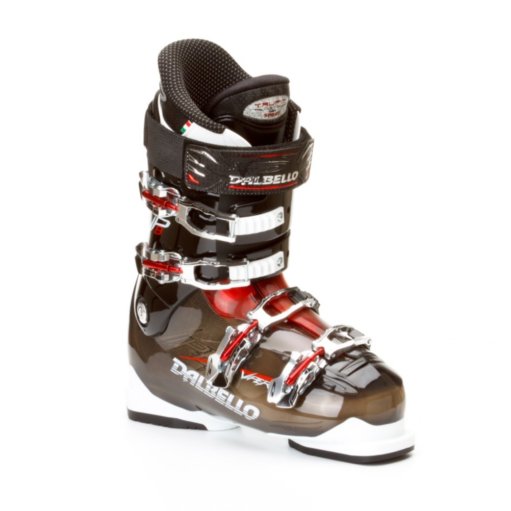 Dalbello Viper 8 Ski Boots 2013, Transparent Black-White, swatch
