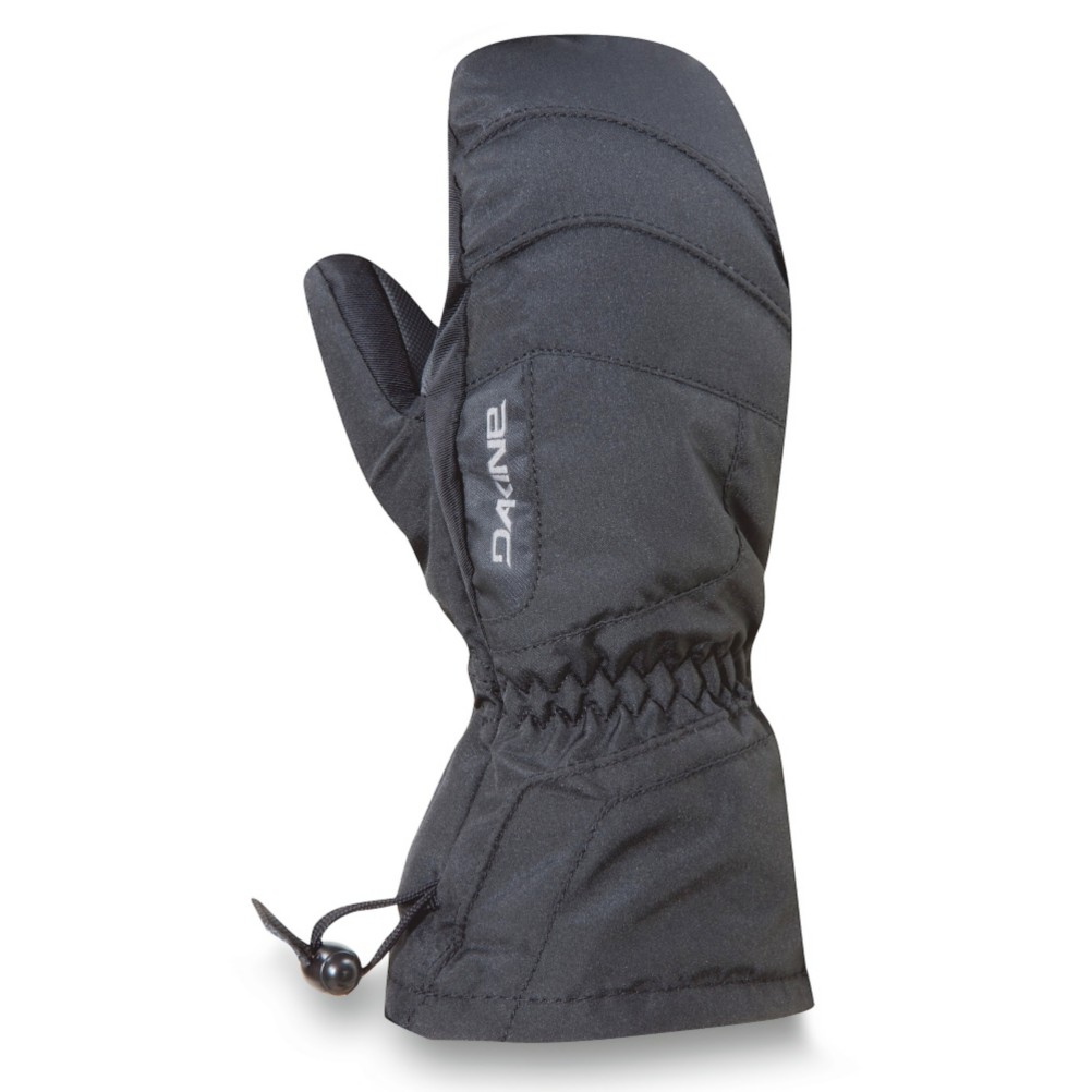 Dakine Tracker Kids Mittens, Black, medium