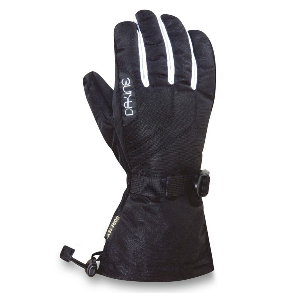 Dakine Omni Womens Ski Womens Gloves, Black Emboss, swatch