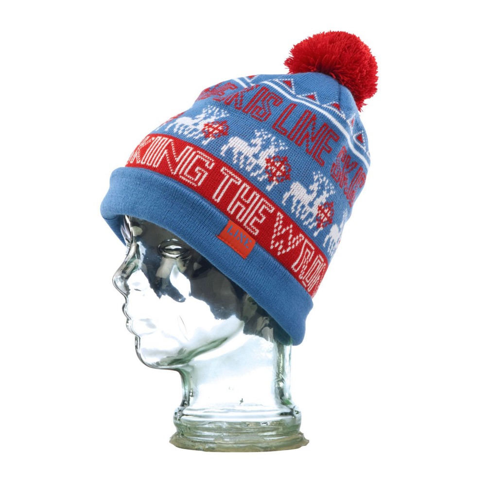 Line Awesome Hat, Blue, medium