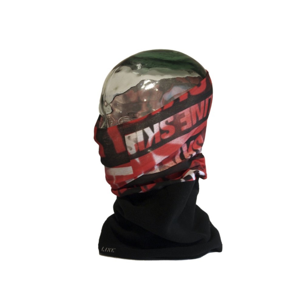 Line Arctic Tooby Neck Warmer, Red, medium