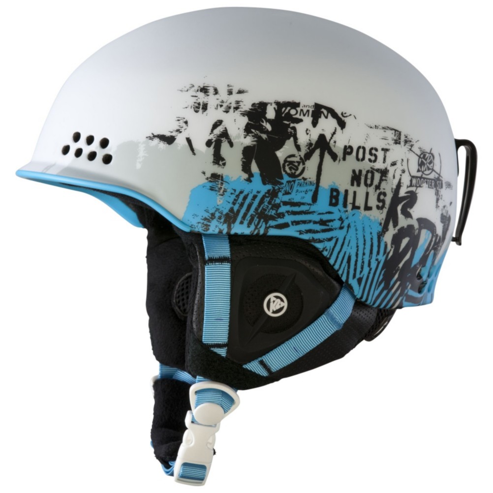 K2 Rival Pro Audio Helmet 2013, White Tag, swatch
