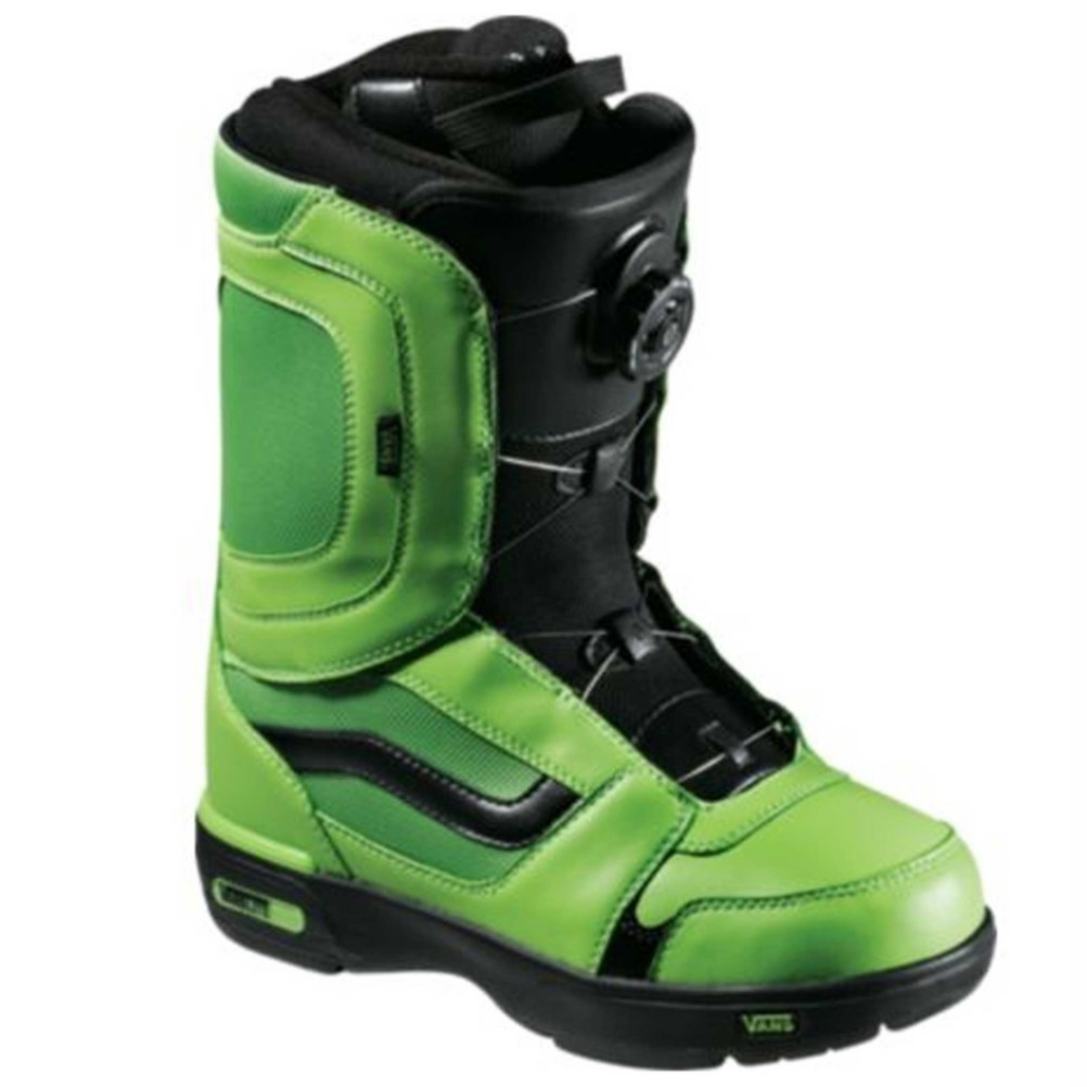 Vans Encore Snowboard Boots, Green-Black, swatch