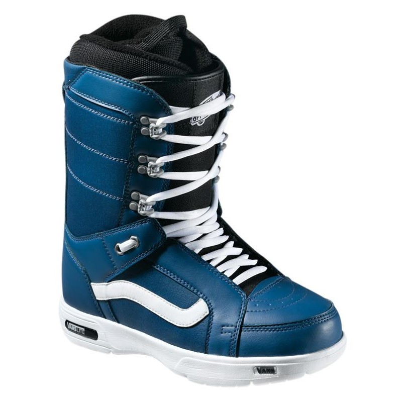 Vans Hi Standard Snowboard Boots, Blue-White, swatch