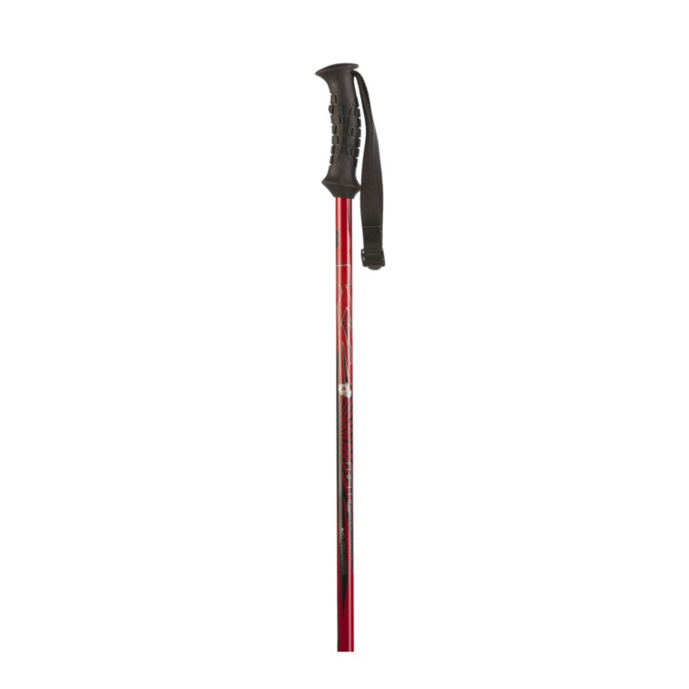 K2 Automatic Ski Poles 2013, Red, swatch