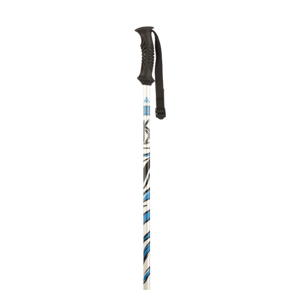 K2 Chic Style Womens Ski Poles 2013, White, swatch