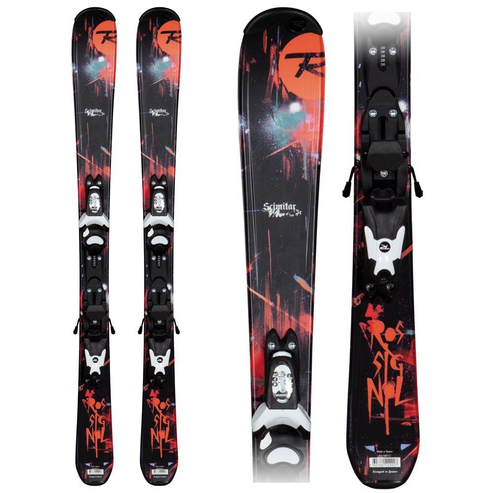 Rossignol Scimitar Jr Kids Skis with Xelium Kid 45 Bindings 2013, , medium