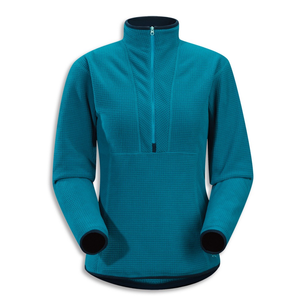 Arc'teryx Delta AR Zip Neck Womens Mid Layer, Calypso, medium