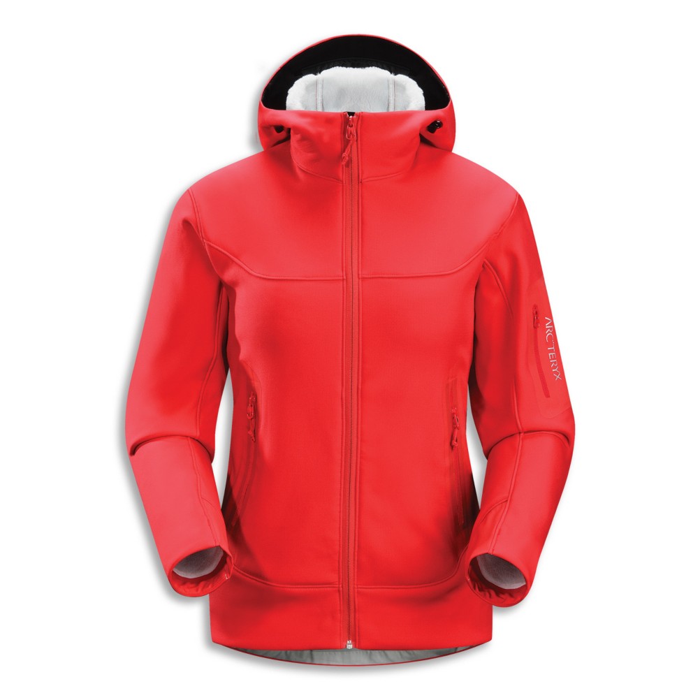 Arc'teryx Hyllus Hoody Womens Jacket, Grenadine, swatch