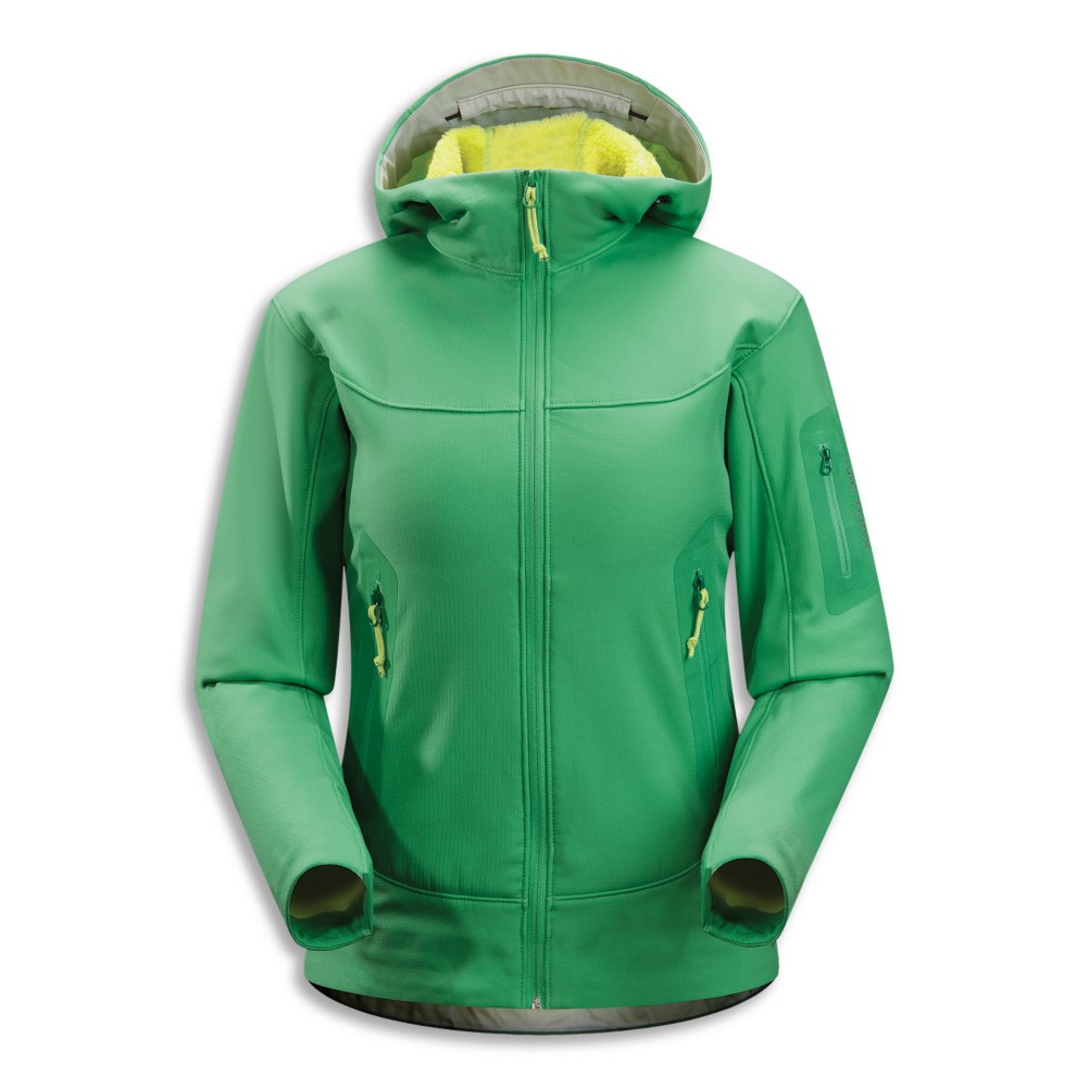 Arc'teryx Hyllus Hoody Womens Jacket, Hosta, medium