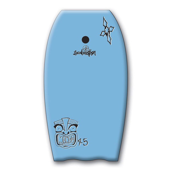 360 Inc. Mondo Body Board, Light Blue, swatch