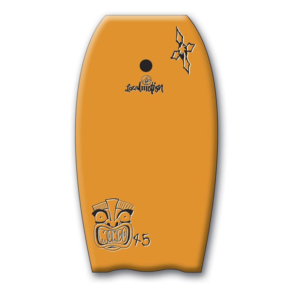 360 Inc. Mondo Body Board, Orange, swatch