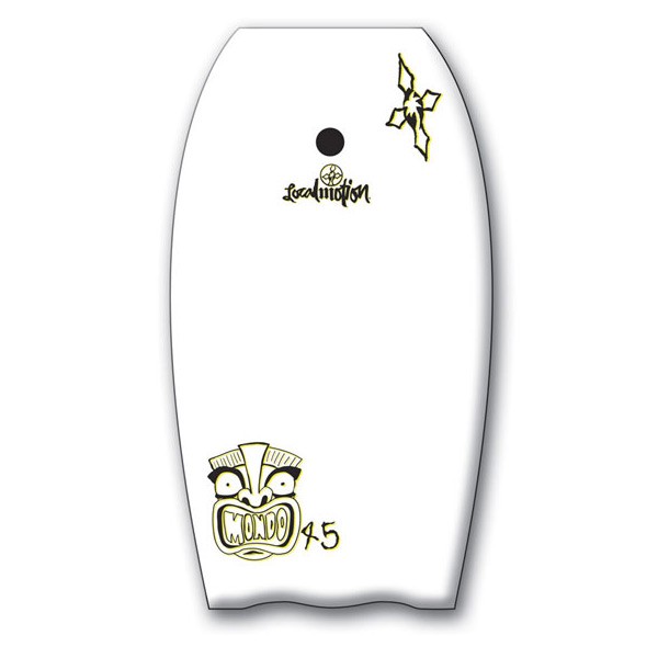 360 Inc. Mondo Body Board, White, swatch
