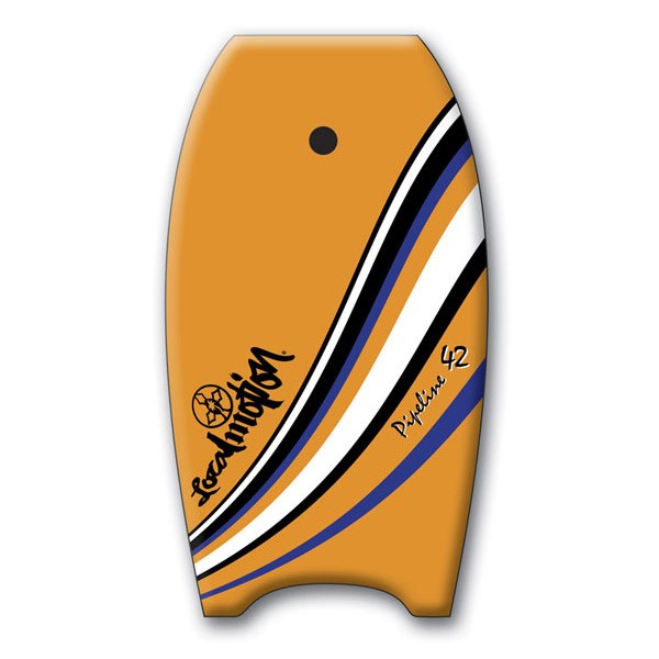 360 Inc. Pipeline Body Board, Orange, swatch