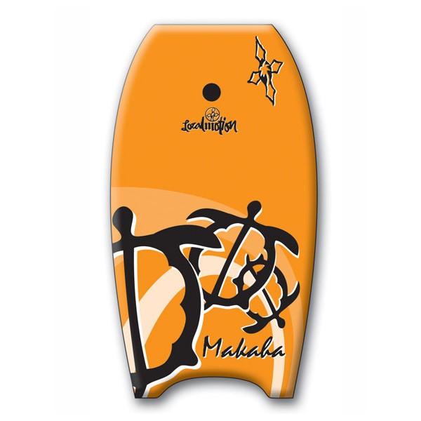 360 Inc. Makaha 39 Body Board, Orange, swatch