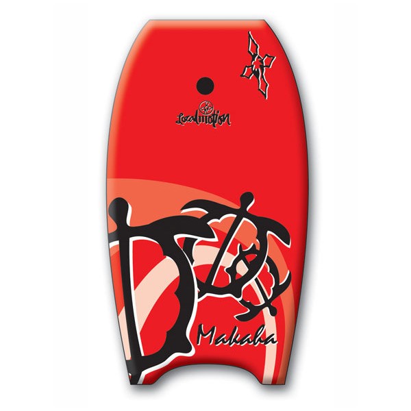 360 Inc. Makaha 39 Body Board, Red, swatch