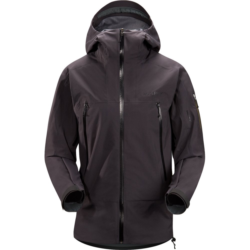 Arc'teryx Sabre Mens Shell Ski Jacket, Carbon Copy, swatch