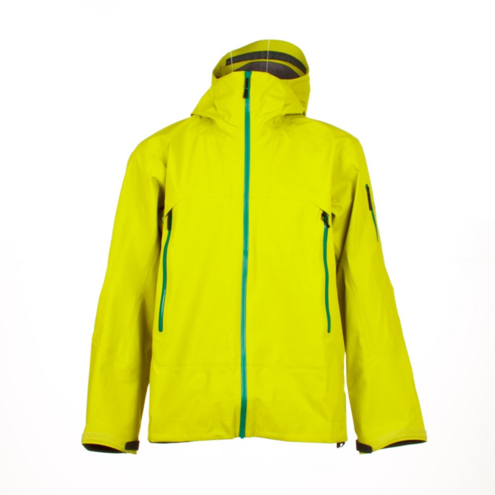 Arc'teryx Sabre Mens Shell Ski Jacket, Sulphur, swatch
