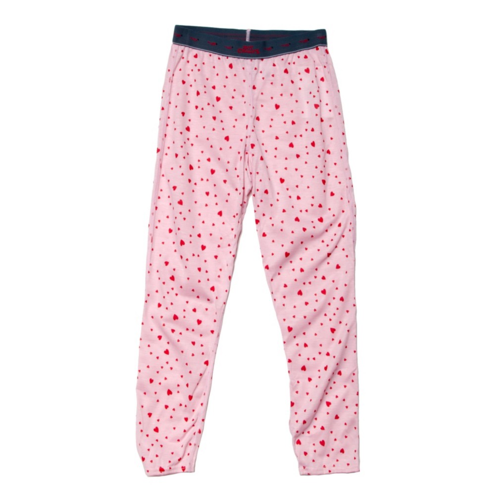 Hot Chillys Midweight Girls Long Underwear Bottom, Hearts, medium