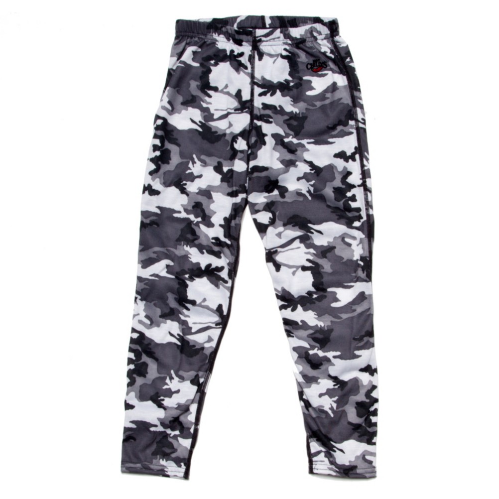 Hot Chillys Midweight Kids Long Underwear Bottom, Storm, medium