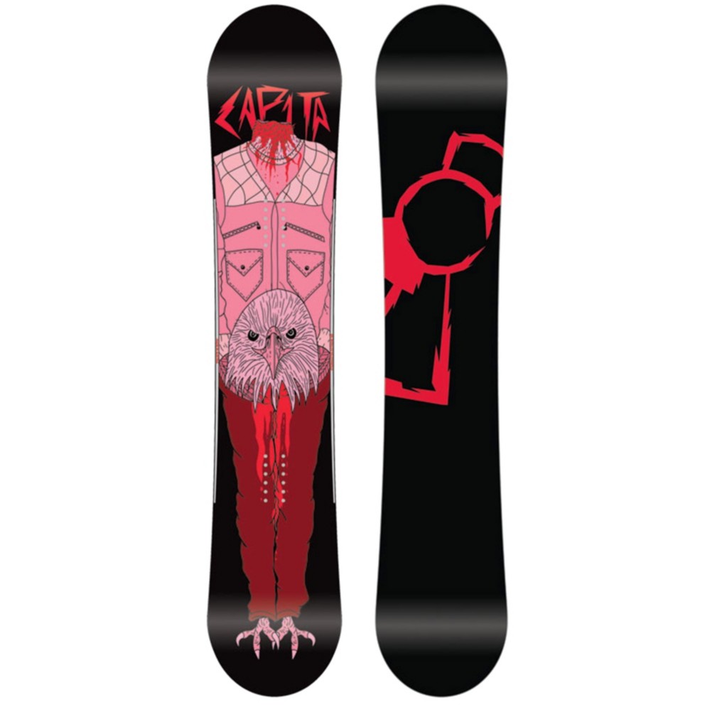 Capita Stairmaster Extreme Snowboard 2013, Red, medium