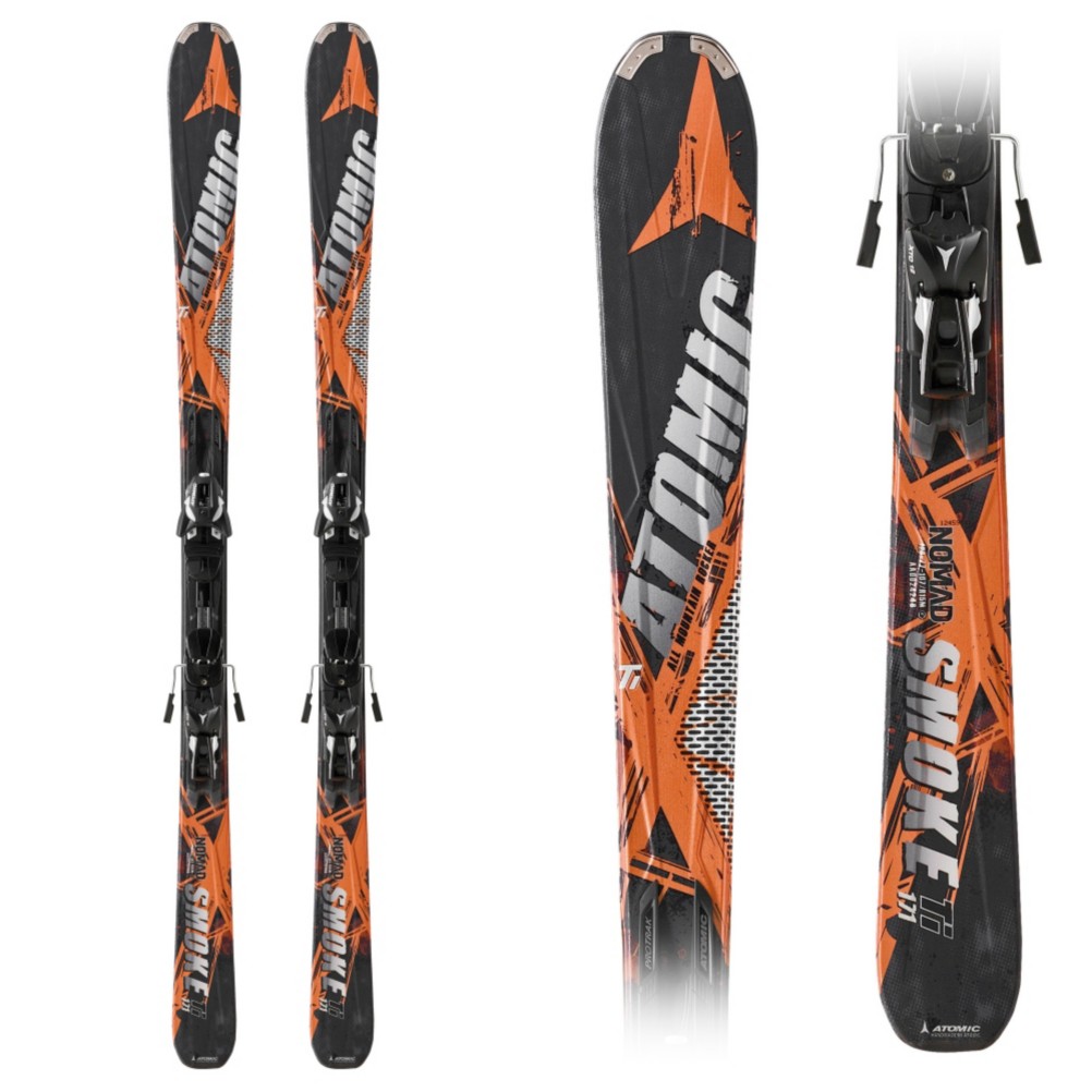 Atomic Smoke Ti Skis with XTO 12