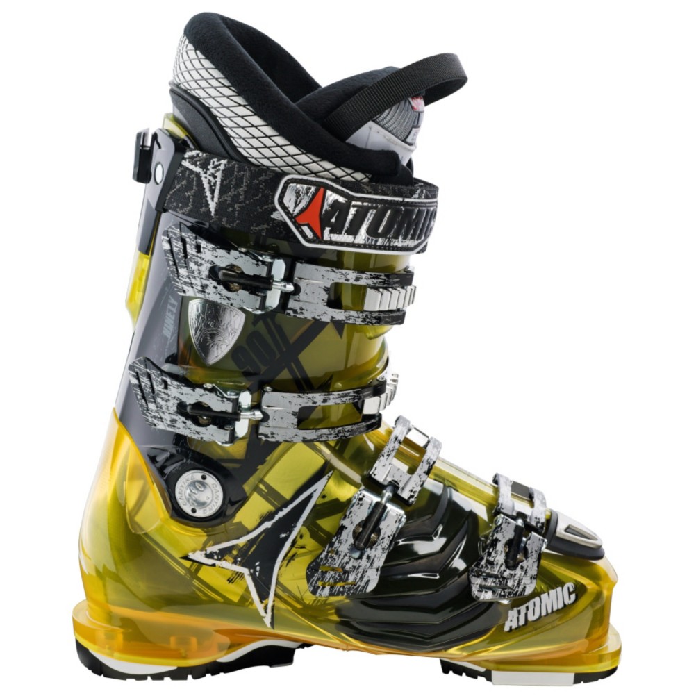 Atomic Hawx 90 Ski Boots 2013, Yellow Transp.-Black, swatch