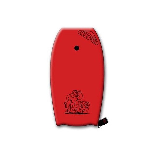 360 Inc. XXXL 45 Body Board, Red, swatch
