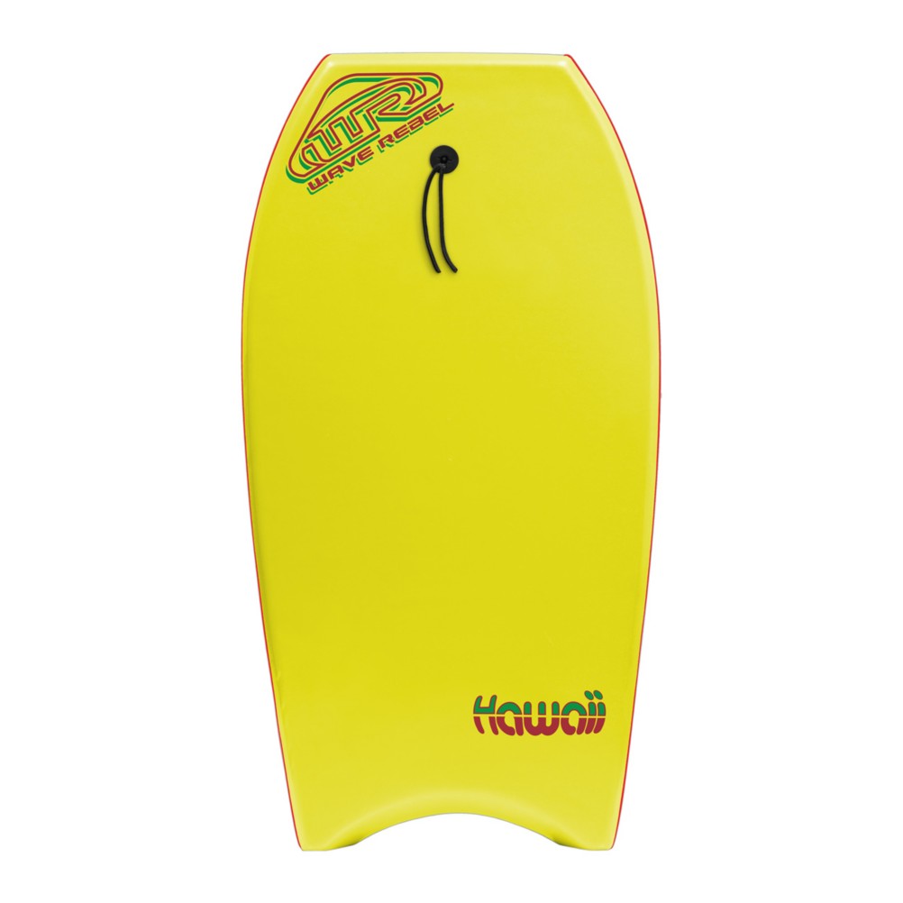 360 Inc. Hawaii 39 Body Board, Yellow, swatch