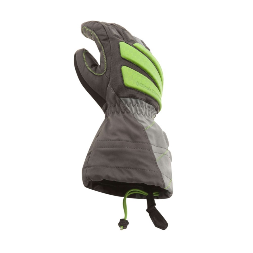 Black Diamond Prodigy Gloves, Lime Green, medium