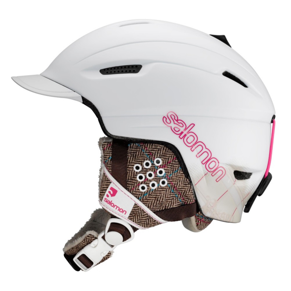 Salomon Poison Womens Helmet 2013, White Matt, swatch