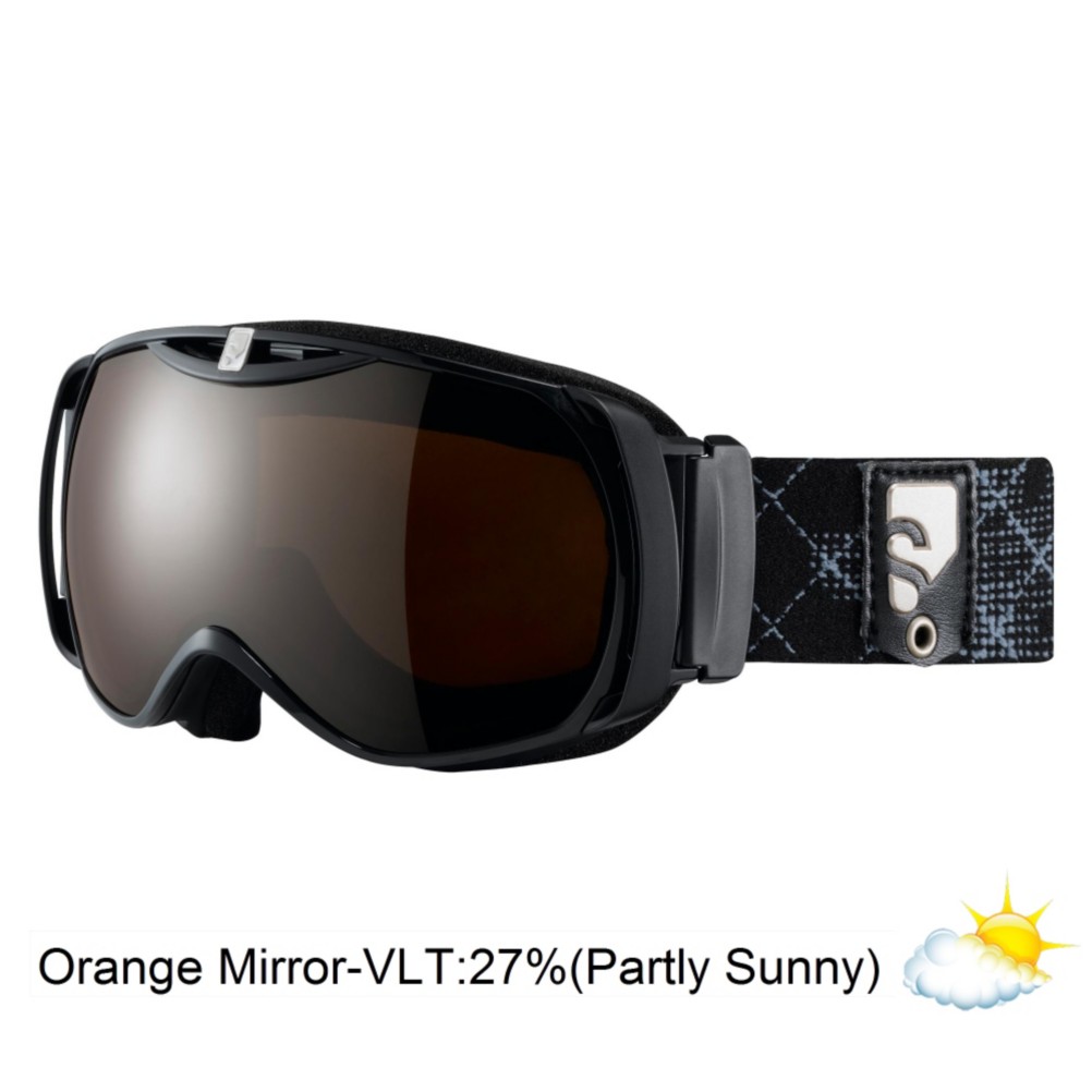 Salomon Xtend Xcess8 Womens Goggles 2013, Black-Universal, medium