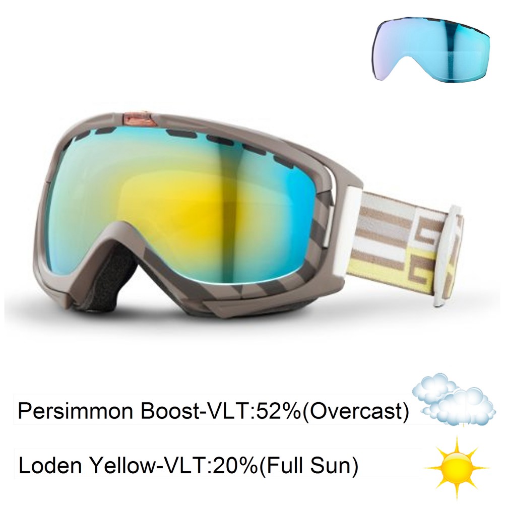 Giro Manifest Goggles 2013, Tank Offset-Loden Yellow, swatch