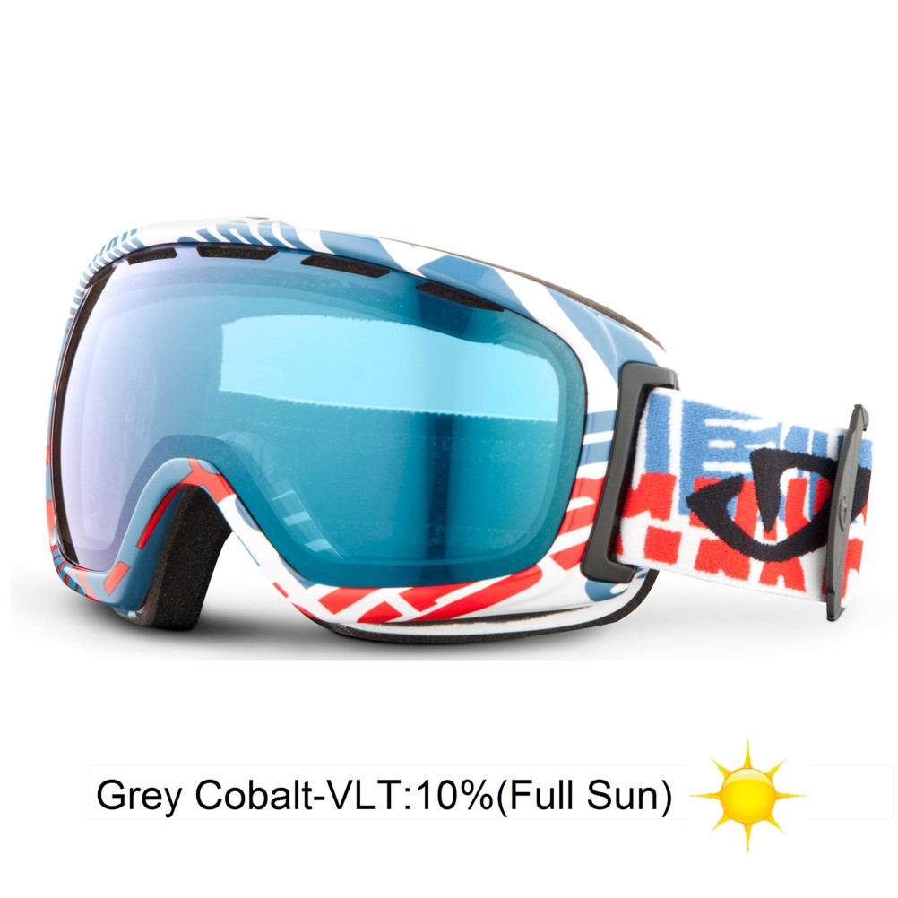 Giro Basis Goggles 2013, Blue Fonslice-Grey Cobalt, swatch