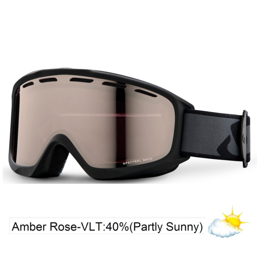 Giro Index OTG Goggles 2014, Black Icon Streak-Ar 40, medium
