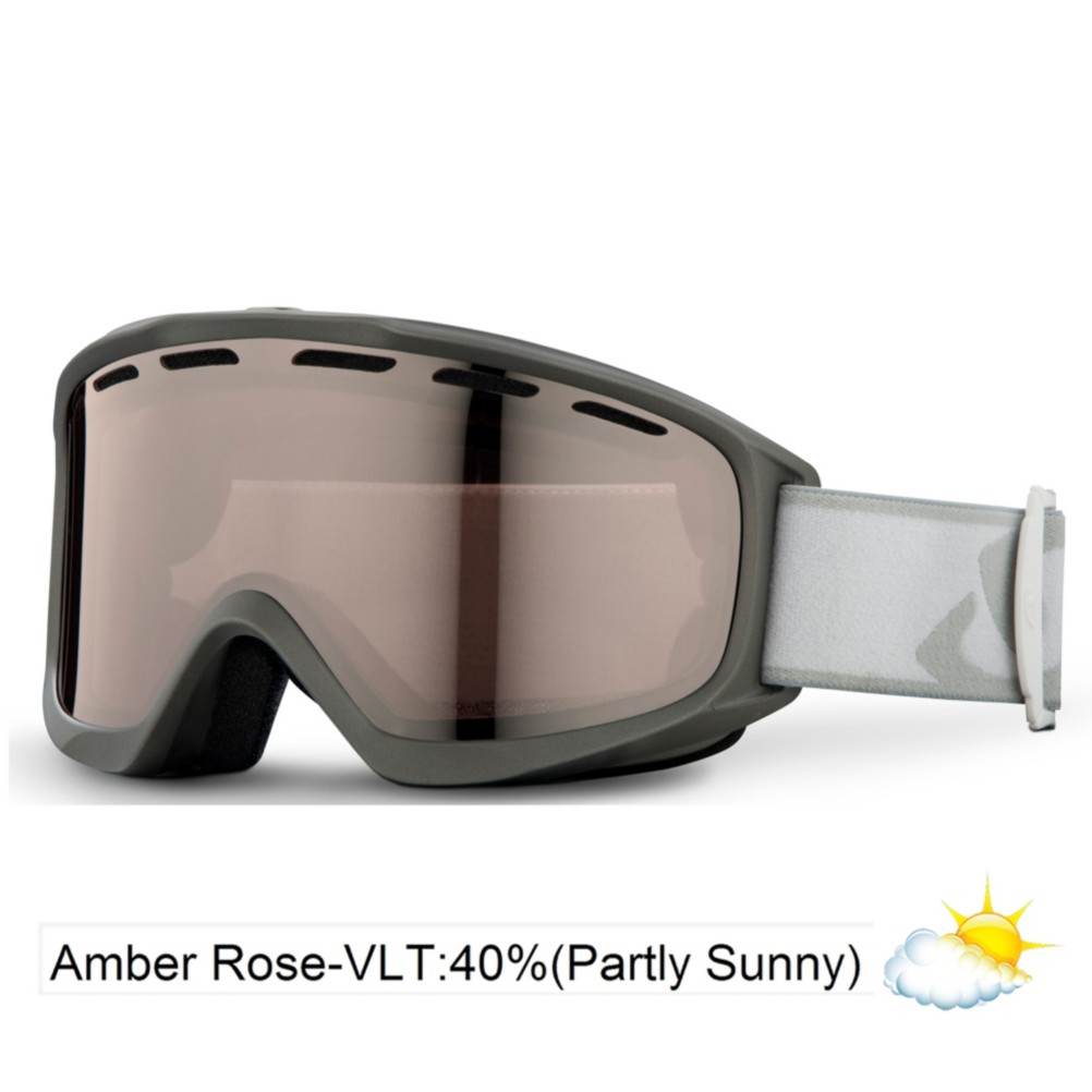 Giro Index OTG Goggles 2014, Titanium Icon Streak-Ar 40, swatch