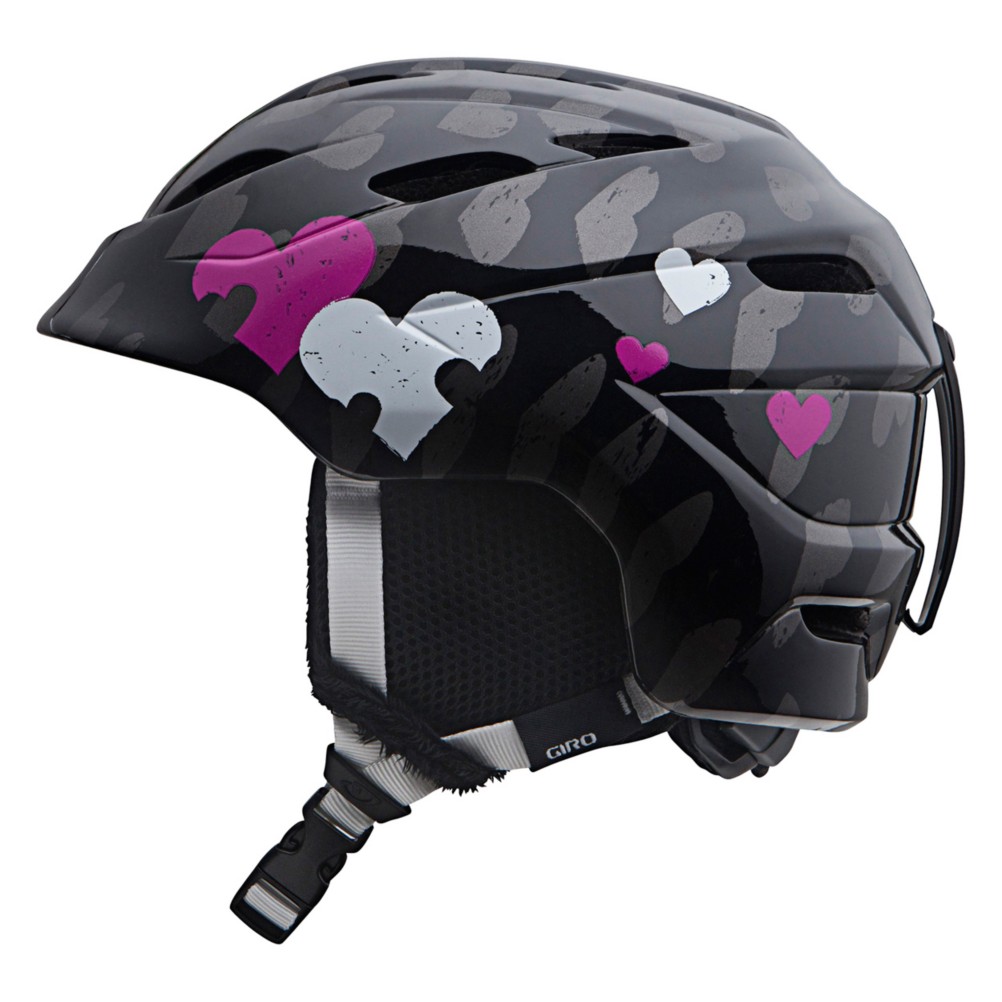 Giro Nine.10 Girls Helmet 2013, Black Heart Helix, medium