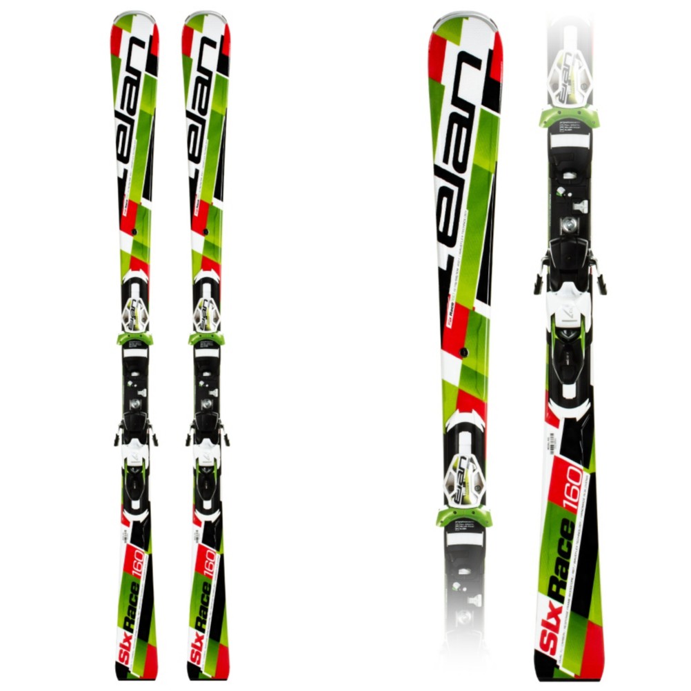 Elan SLX Waveflex Race Skis with ELX 14.0 Fusion Bindings 2013, , medium