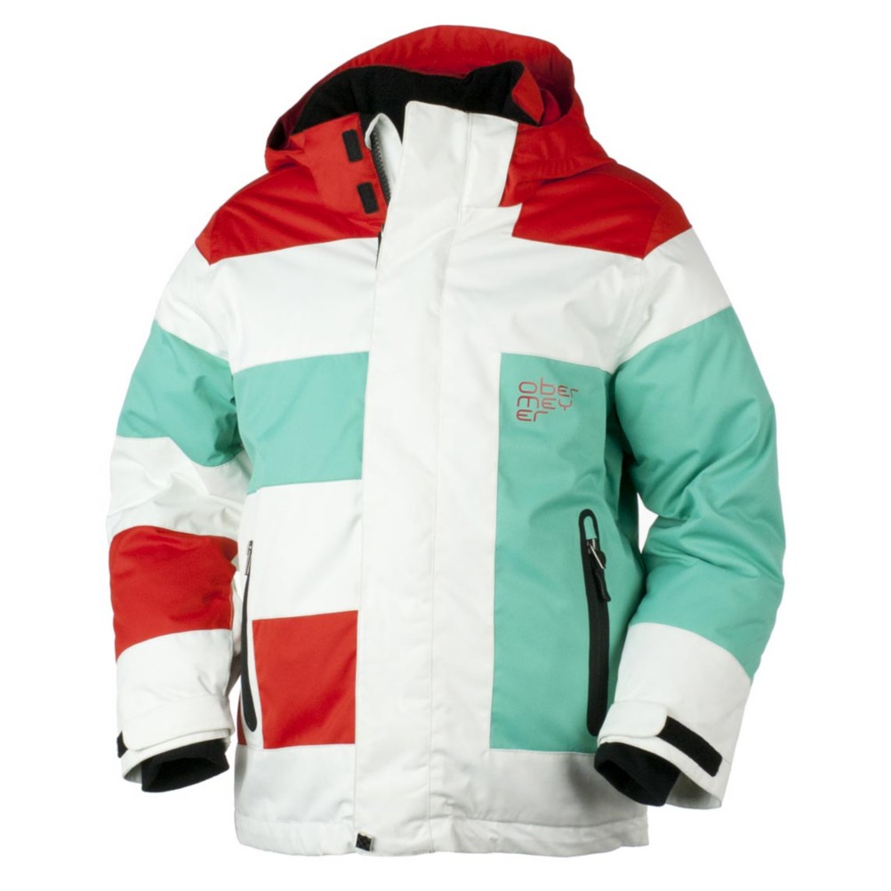 Obermeyer Renegade Boys Ski Jacket, Powder, swatch