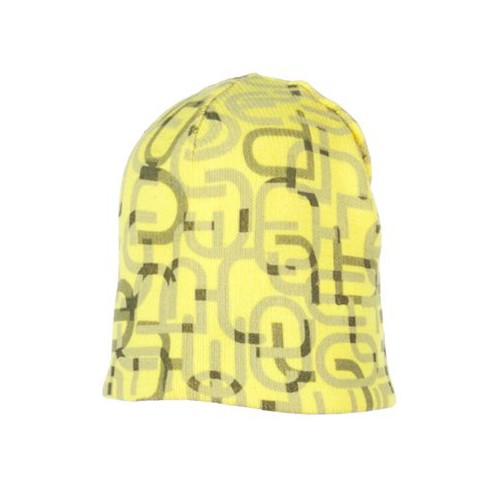 Obermeyer Scrambled Kids Hat, Acid Yellow, medium