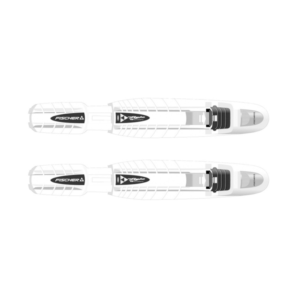Fischer Auto T 3 My Style NNN Cross Country Ski Bindings 2013, White, medium