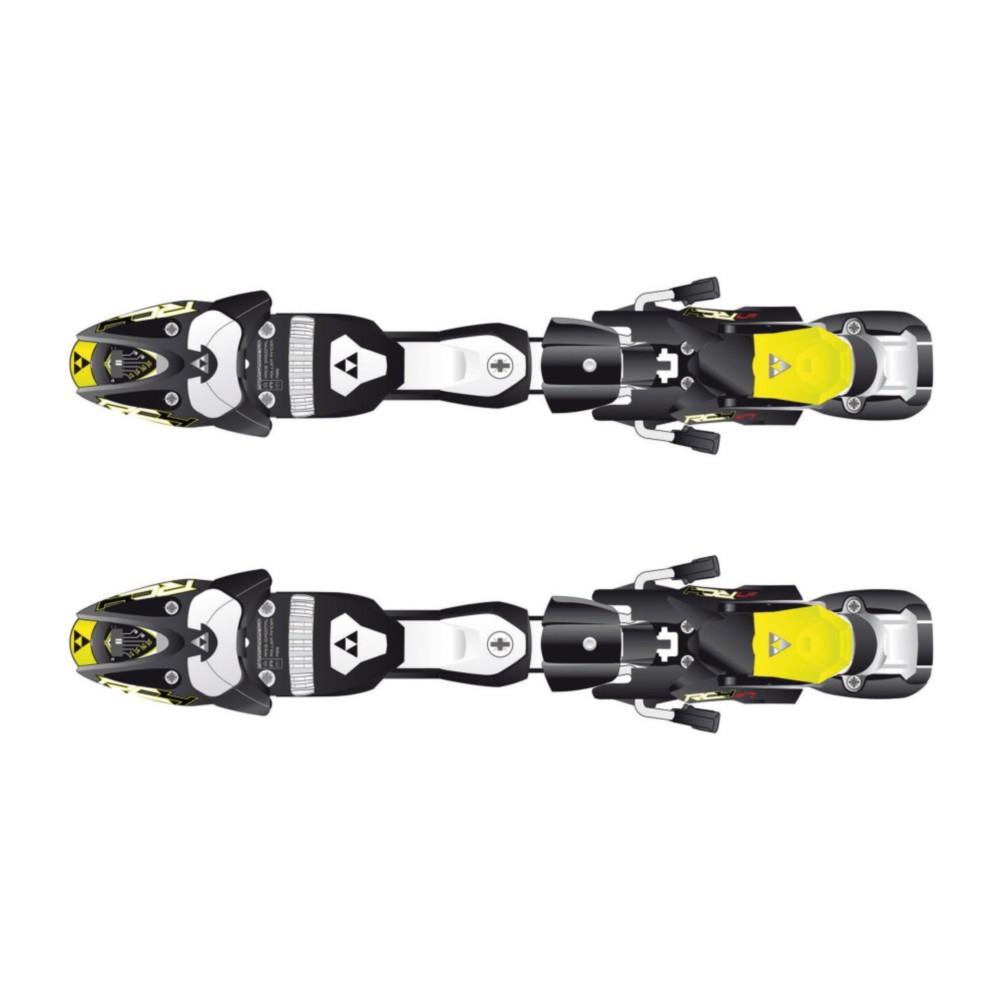 Fischer RC4 Z 17 Freeflex Ski Bindings 2013, Blk-Yel, medium