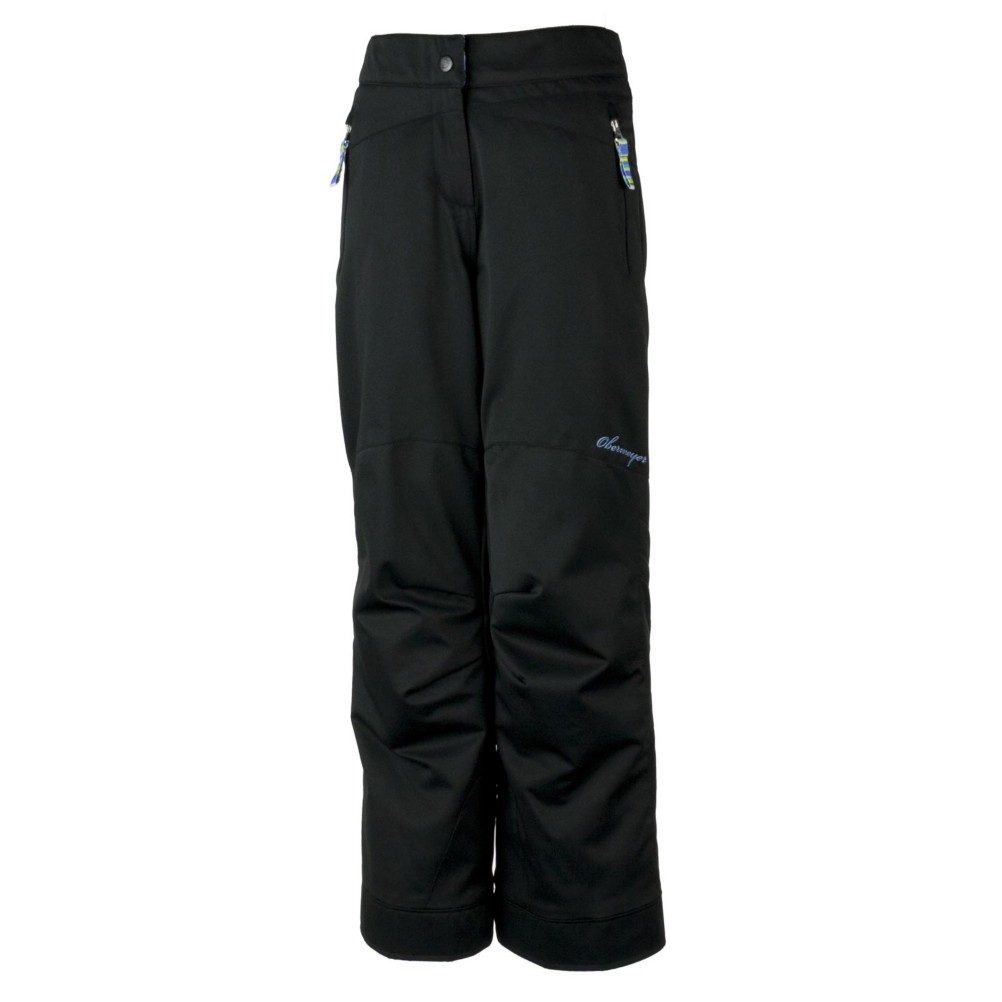 Obermeyer Brooke Girls Ski Pants, Black, swatch
